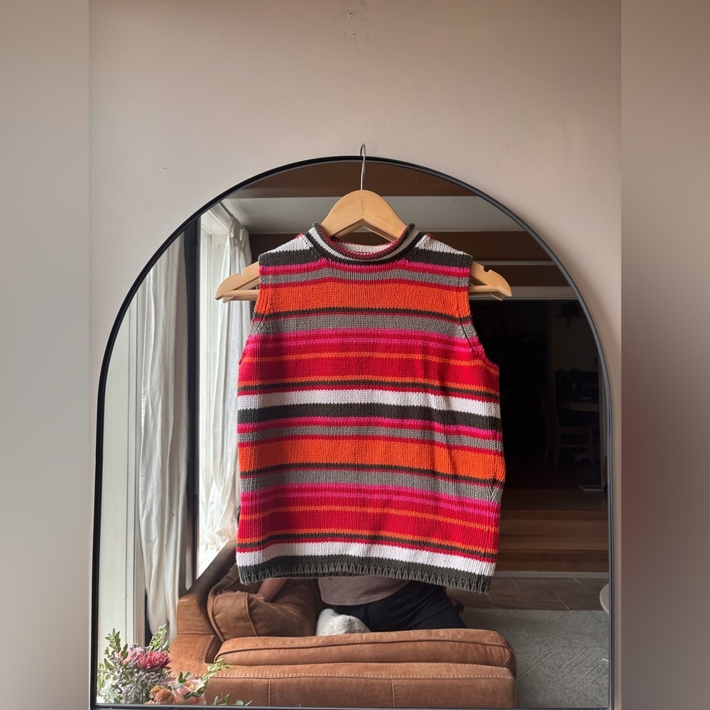 NORTHERN REFLECTIONS | vintage cotton striped knit | size small